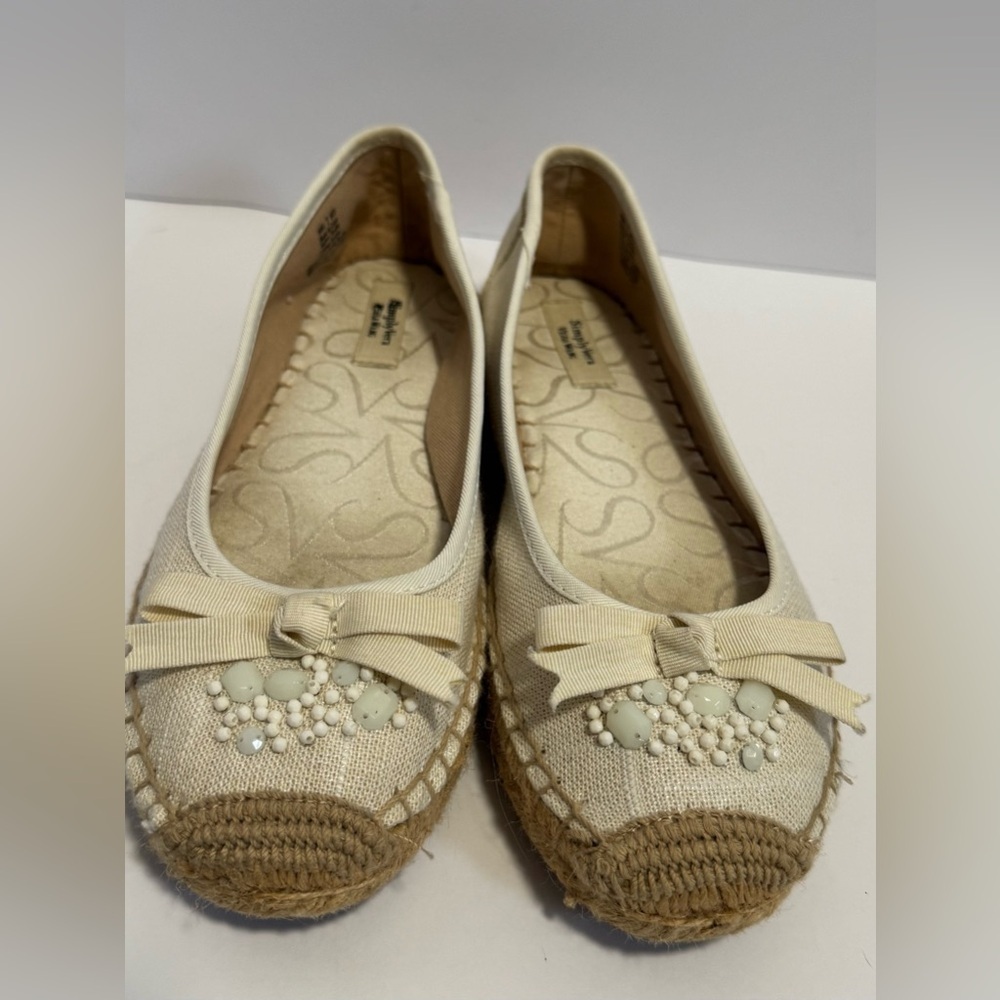 Simply Vera Vera Wang Embellished Espadrille Flats size 7